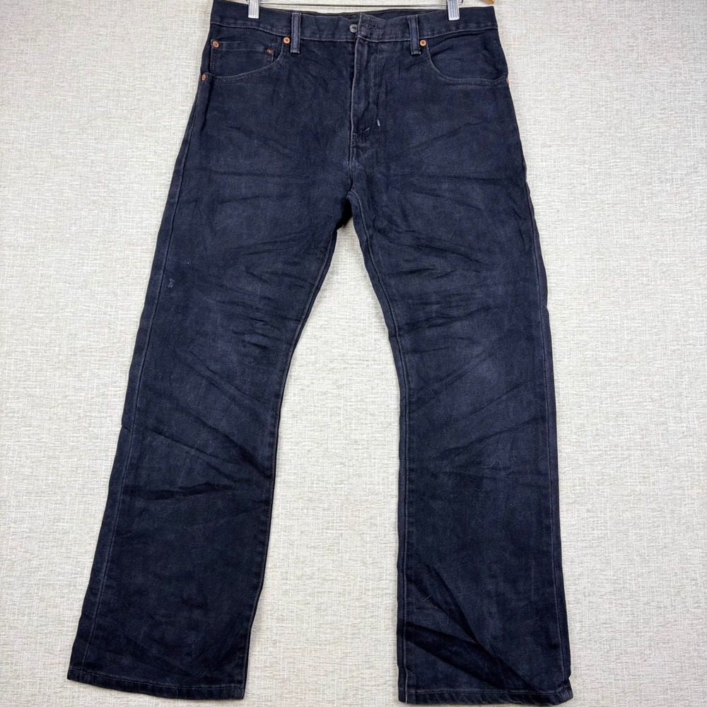 Levis 517 Mens 34x30 Bootcut Jeans  Light Distress Festival Denim